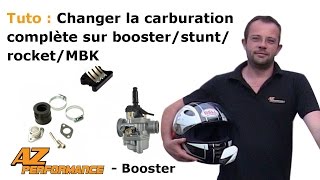 Tuto Changer la carburation carbu  clapets  pipe dadmission de son Booster  Stunt  Rocket [upl. by Eidson914]