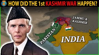 IndoPakistani War of 19471948  The First Kashmir War  Explained in 13 Minutes [upl. by Atikat694]