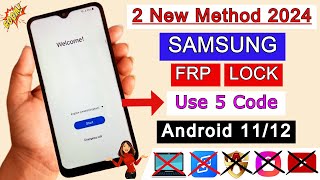 Samsung A02sA03sA10sA20sA21sA30s Frp Bypass🔥 Android 1112  Without PC Google Account Bypass [upl. by Fabien]