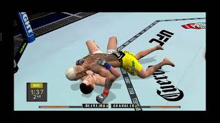 UFC 5 PPSSPP MOD PREVIEW  CHARLES OLIVEIRA VS MICHAEL CHANDLER [upl. by Sanalda]