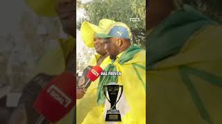 Sundowns fans are CLEAR on who is winning the Carling Cup 🏆👆🏾 football psl CarlingKnockout [upl. by Renaldo]