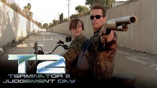 LA River Motorcycle Chase Scene  Terminator 2 Judgment Day [upl. by Nnylecoj991]