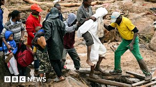 Thousands homeless as Storm Freddy tears through southern Malawi  BBC News [upl. by Ydnagrub]