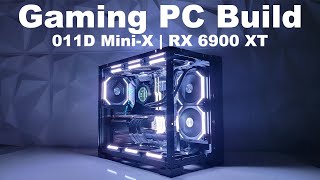 Gaming PC Build 2022  LianLi O11D MiniX  RX 6900 XT  NZXT Kraken Z53  Lian Li UNI FAN SL120 [upl. by Adnuhsed]