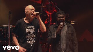 Midnight Oil  Treaty Live At The Domain Sydney ft Yirrmal [upl. by Eloccin]