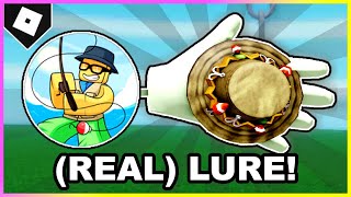 Slap Battles  FULL GUIDE How to ACTUALLY get LURE GLOVE  quotCATCH EM ALLquot BADGE ROBLOX [upl. by Htrahddis487]