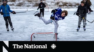 Filmmaker captures the enduring appeal of outdoor hockey [upl. by Eednil135]