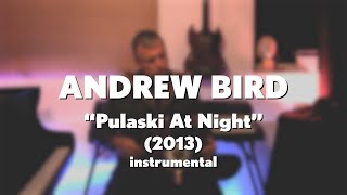 Andrew Bird quotPulaski At Nightquot 2013 acoustic instrumental cover [upl. by Acinorrev]