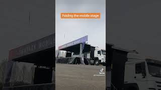 Mobile stage mobilestage stagetruck roadshowtruck stagemobil stagetrailer audiovisual [upl. by Braasch]