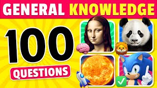 🧠 How Good is Your General Knowledge Take This 100Question Quiz To Find Out ✅ [upl. by Latsyrhc]