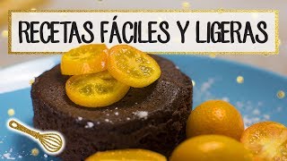 Recetas dulces fáciles y ligeras para mantener la línea [upl. by Jedlicka722]