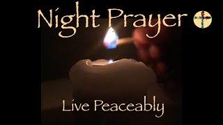 Night Prayer Live Peaceably Romans 1212 Lynda The Reader ​⁠prayer4all [upl. by Eidaj]