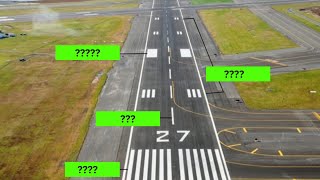 ICAO Aviation English Runway Markings [upl. by Onitselec]