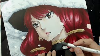 Speed Drawing  Irene Belserion Fairy Tail [upl. by Haret]