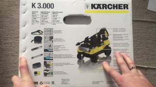 Karcher pressure washer 1800 psi review Part 1 What is in the box [upl. by Giovanna86]