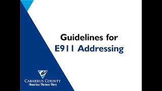 Guidelines and examples of proper E911 addressing [upl. by Nichol494]