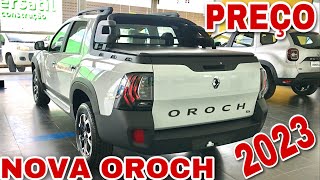 PREÇO da NOVA OROCH 2023 A Nova PICKUP da RENAULT [upl. by Aldas]