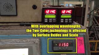 Pyrometer Comparison  Steel Billet [upl. by Eveivaneg]