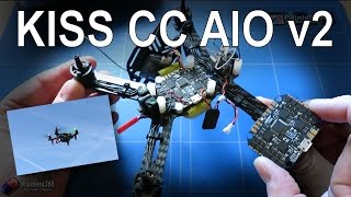 Building a mini brushless quad with the KISS CompactCTRL AIO flight controller [upl. by Ahsemad]