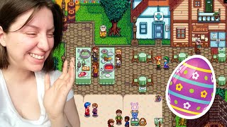 A GANAR EN EL FESTIVAL DEL HUEVO🐇  Stardew Valley 2 [upl. by Tabshey683]