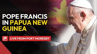 LIVE  Pope Francis in Papua New Guinea  Meeting with the Authorities  September 7 2024 [upl. by Irina366]