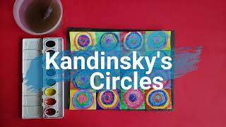 Kids Art Kandinskys Circles [upl. by Porta565]