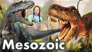 Mesozoic Era Geologic amp Biological Evolution and Extinction of Dinosaurs  GEO GIRL [upl. by Lathrope]