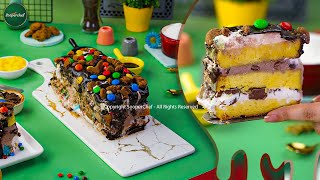 Decadent Layered Ice Cream Chocolate Cake Recipe A Delightful Dessert Delight [upl. by Nnaecyoj88]