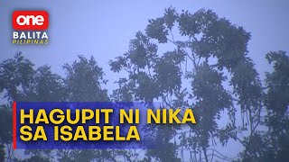 OBP  Ilang bahagi ng Isabela isinailalim sa signal no 4 dahil sa bagyong NikaPH [upl. by Shiau]