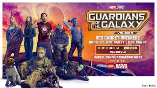 Marvel Studios’ Guardians of the Galaxy Vol 3  Red Carpet LIVE [upl. by Eehc756]