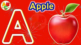 ABC song  nursery rhymes  abc phonics song for toddlers  a for apple [upl. by Inattyrb354]