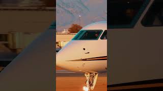 Private Jet Waving at Ontario Airport aviation shorts privateaviation [upl. by Compte738]