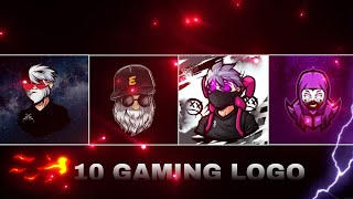 Best 10 Gaming Logo  Free Fire Mascot Logo Pack  No Text Full Ultra Hd [upl. by Glenda]