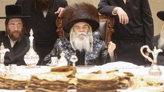 Pesach Sheni 2024 With Kretchnif Yerushalayim Rebbe  האדמו”ר מקרענטשניף י”ם בסעודת פסח שני תשפ”ד [upl. by Devol]