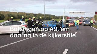 Bijna 40 gewonden bij botsing op A9 en in kijkersfile  RTL NIEUWS [upl. by Mcmurry245]