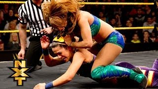 Bayley vs Sasha Banks WWE NXT April 10 2014 [upl. by Norym757]