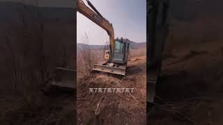 excavator working excavator how to operate excavator excavator skills excavator videos short [upl. by Dunstan]