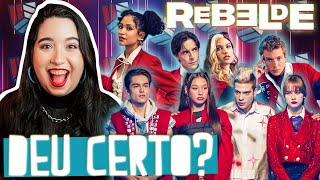 REBELDE NETFLIX personagens músicas FINAL referências e REVIEW da PRIMEIRA temporada ✨ [upl. by Charita48]