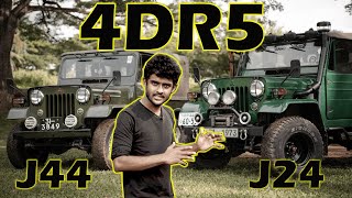 Mitsubishi Jeep 4DR5 J44  J24 Review Sinhala [upl. by Yerok]