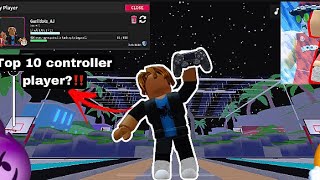 Top 10 controller player‼️ HOOPZ ROBLOX BASKETBALL [upl. by Airtemak]