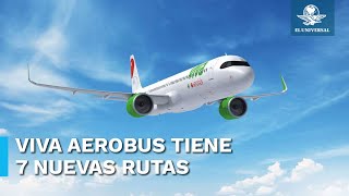 Estas son las nuevas rutas de Viva Aerobus desde el AIFA [upl. by Myo]