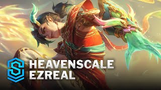 Heavenscale Ezreal Skin Spotlight  League of Legends [upl. by Akcirehs]