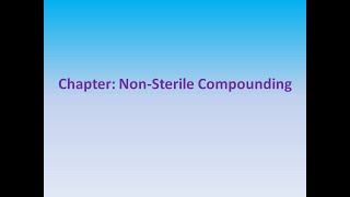 Pharmacy Tech Review Module 5 Nonsterile compounding PTCB CPhT Study Modules [upl. by Saidel]