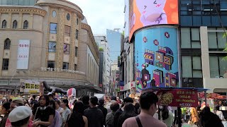 4K 2023 명동 축제 Myeongdong Festival [upl. by Acissj]