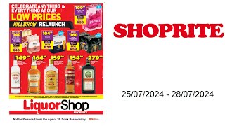 Shoprite specials ZA  25072024  28072024 [upl. by Aihsek]