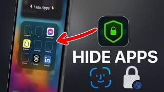 Hide Apps on iPhone QUICKLY [upl. by Dor747]