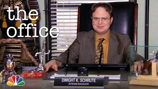 Dwight K Schrute Acting Manager  The Office [upl. by Nohsyt]