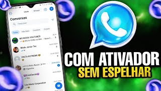 NOVO WHATSAPP FUNCIONANDO COM NÚMERO DIRETO COM ATIVADOR ✅🥳 [upl. by Dimitri]