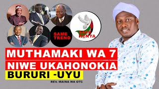 UTHAMAKI WAHOTA GUGACOKA KWA MBARI YA KENYATTA  REV MAINA WA OTC [upl. by Arised157]