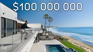 Inside a 100000000 Oceanfront Mansion in Malibu California [upl. by Traver]